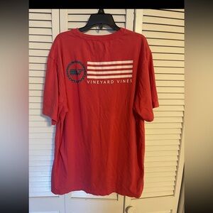 Vineyard Vines Classic Red Short Sleeve Tee